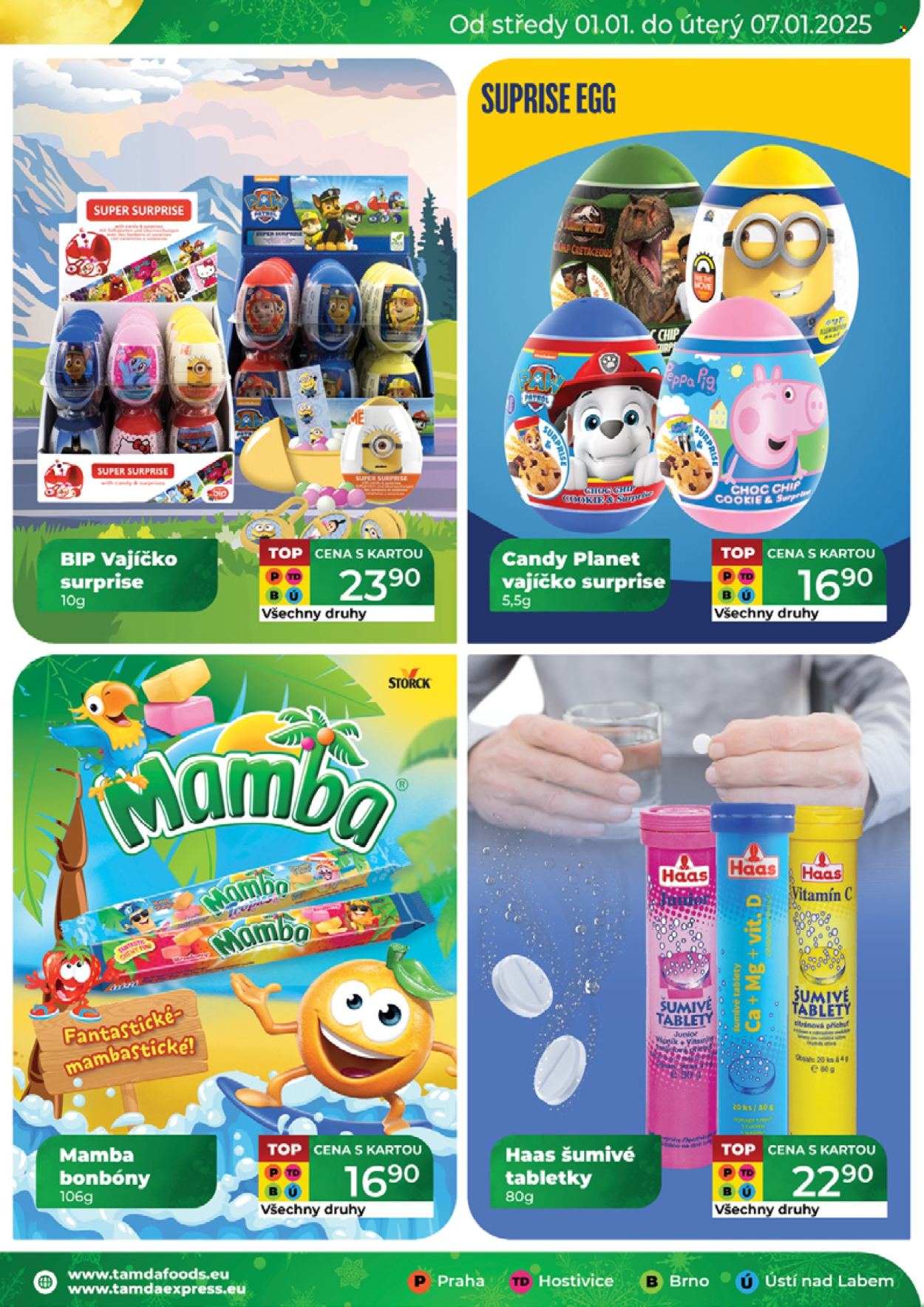 Leták Tamda Foods - 1.1.2025 - 7.1.2025. Strana 9