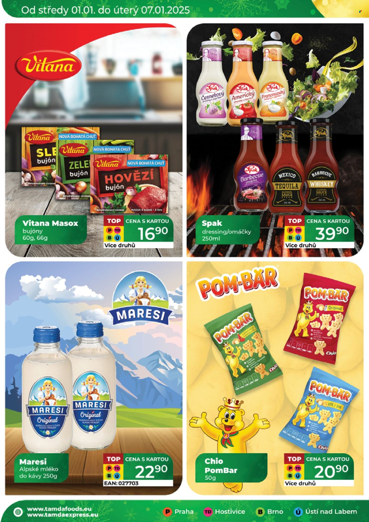 Leták Tamda Foods - 1.1.2025 - 7.1.2025. Strana 12