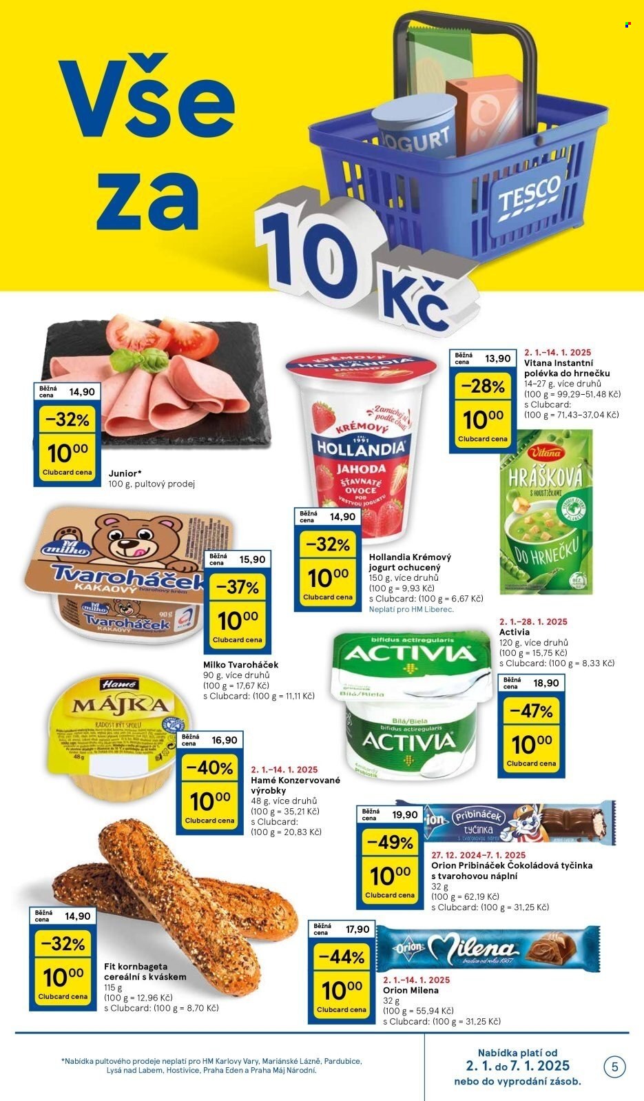 Leták TESCO - 2.1.2025 - 7.1.2025. Strana 5