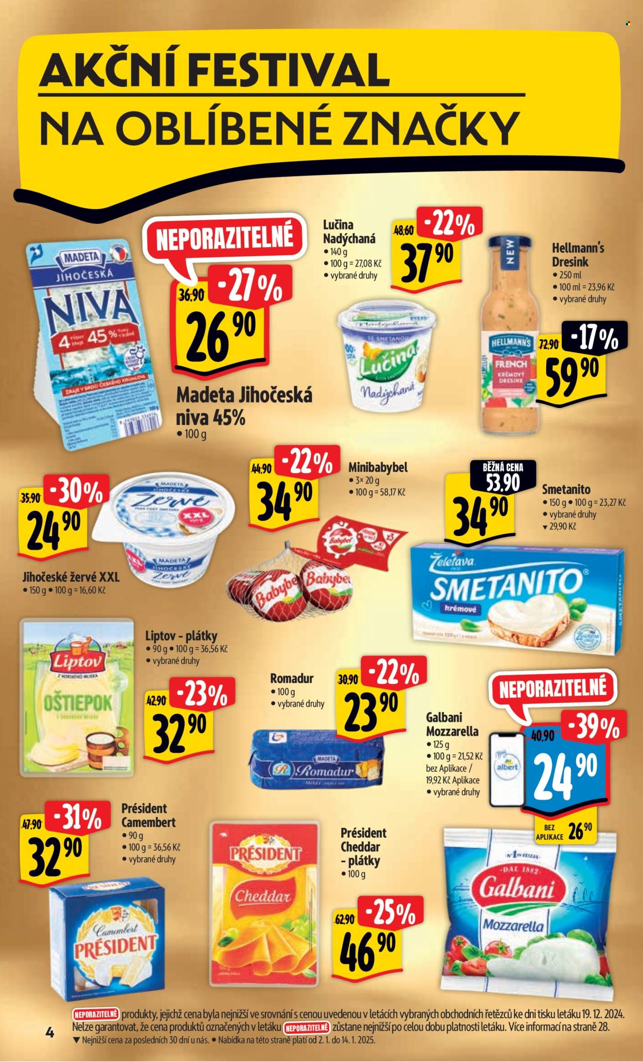 Leták Albert Hypermarket - 2.1.2025 - 7.1.2025. Strana 9
