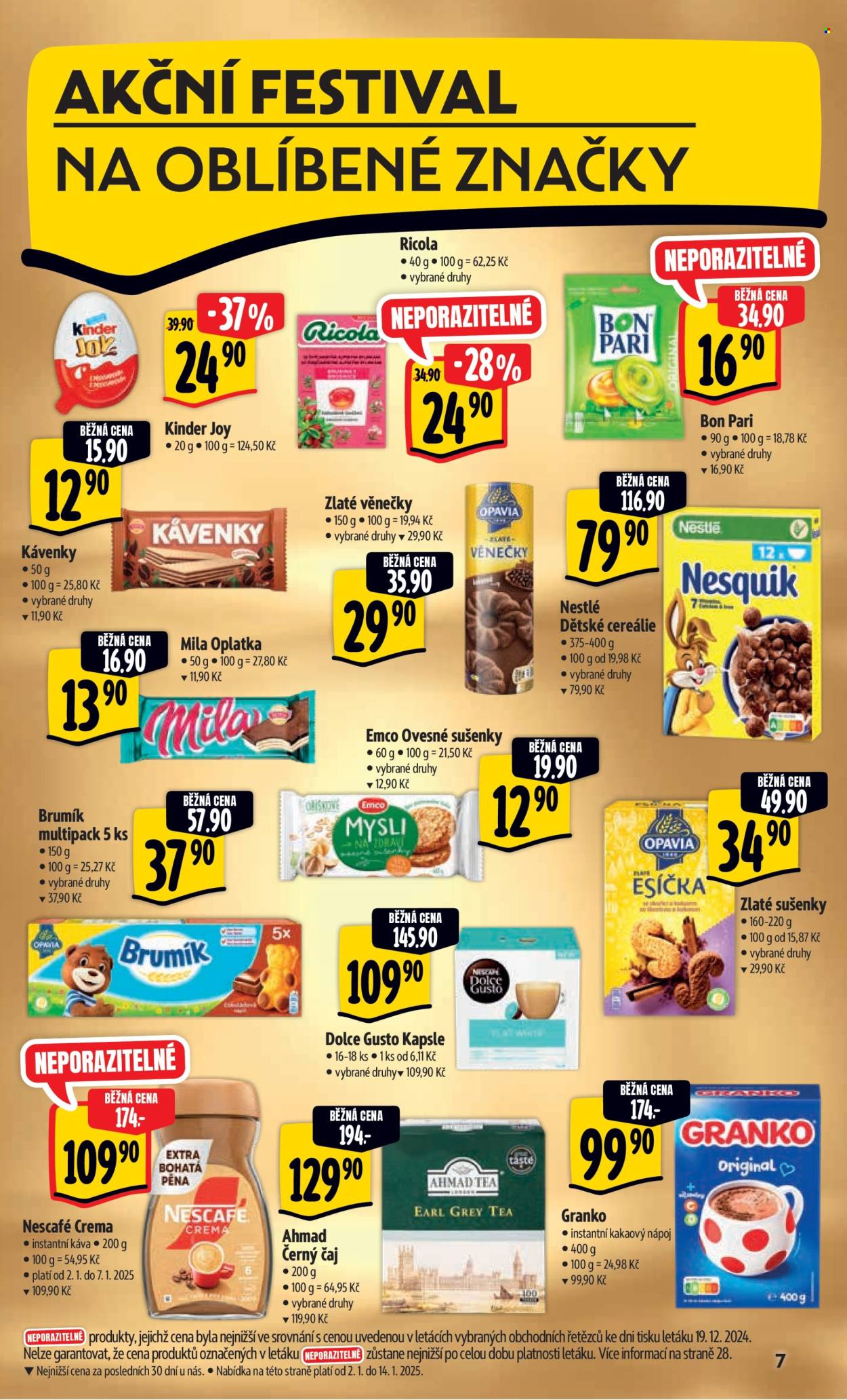 Leták Albert Hypermarket - 2.1.2025 - 7.1.2025. Strana 12