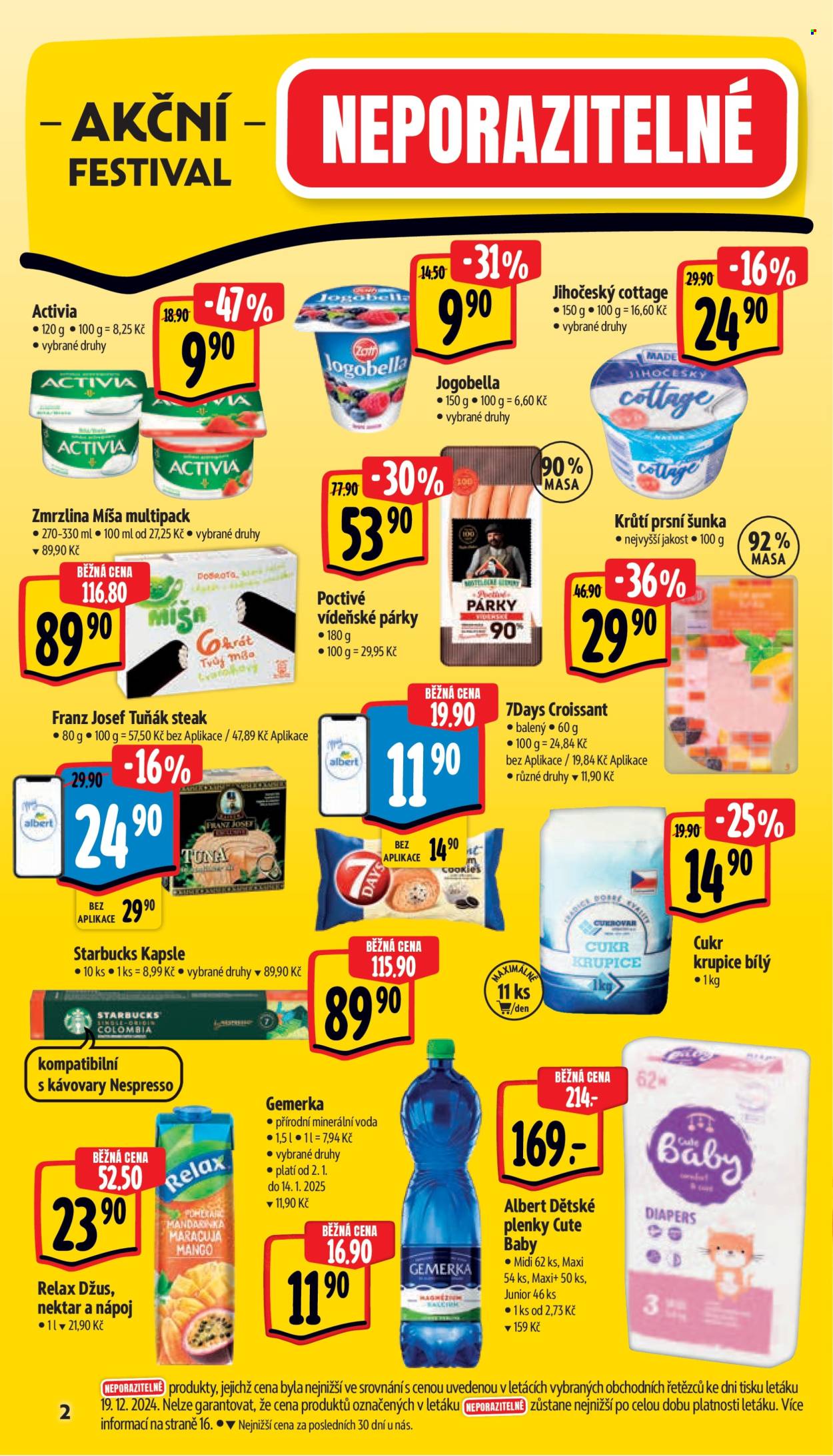 Leták Albert Supermarket - 2.1.2025 - 7.1.2025. Strana 6