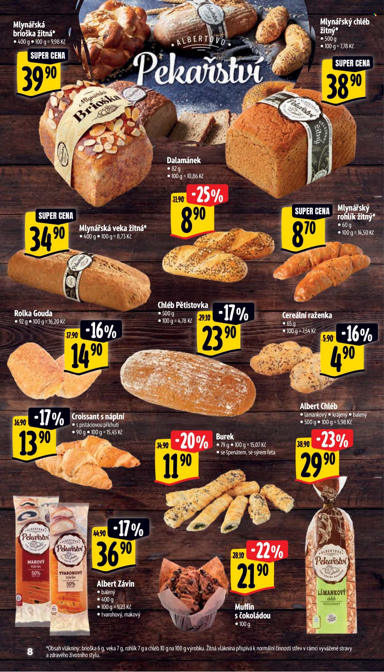 Leták Albert Supermarket - 2.1.2025 - 7.1.2025. Strana 15
