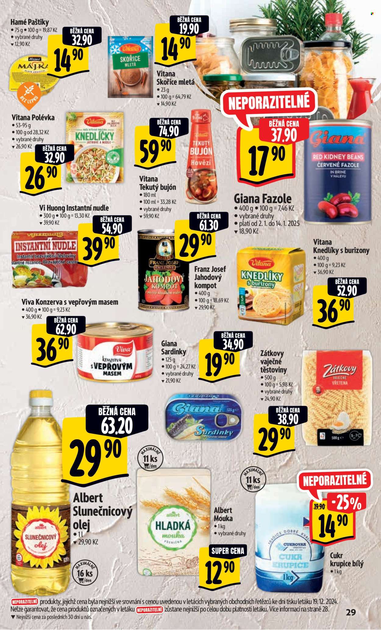 Leták Albert Hypermarket - 2.1.2025 - 7.1.2025. Strana 36