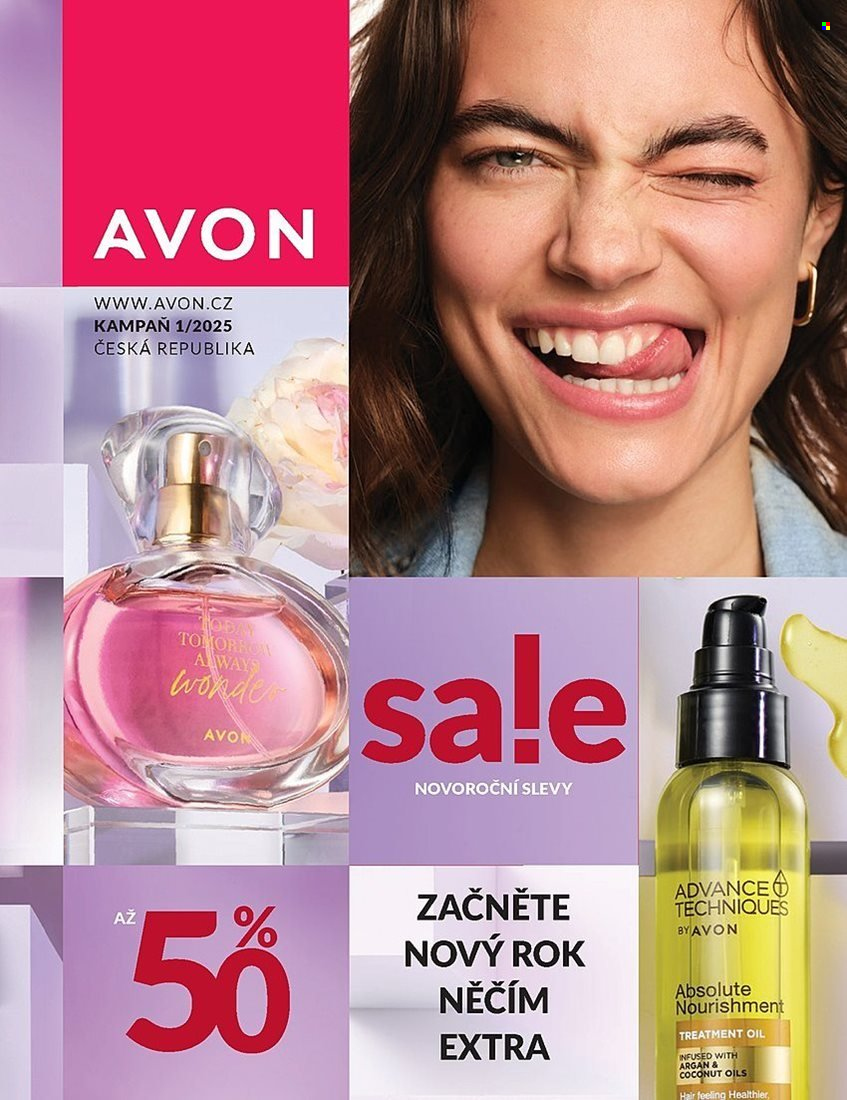 Leták AVON - 1.1.2025 - 31.1.2025. Strana 1