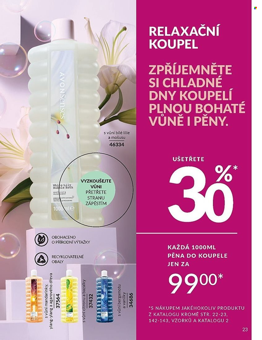 Leták AVON - 1.1.2025 - 31.1.2025. Strana 23
