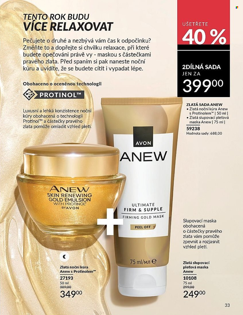 Leták AVON - 1.1.2025 - 31.1.2025. Strana 33