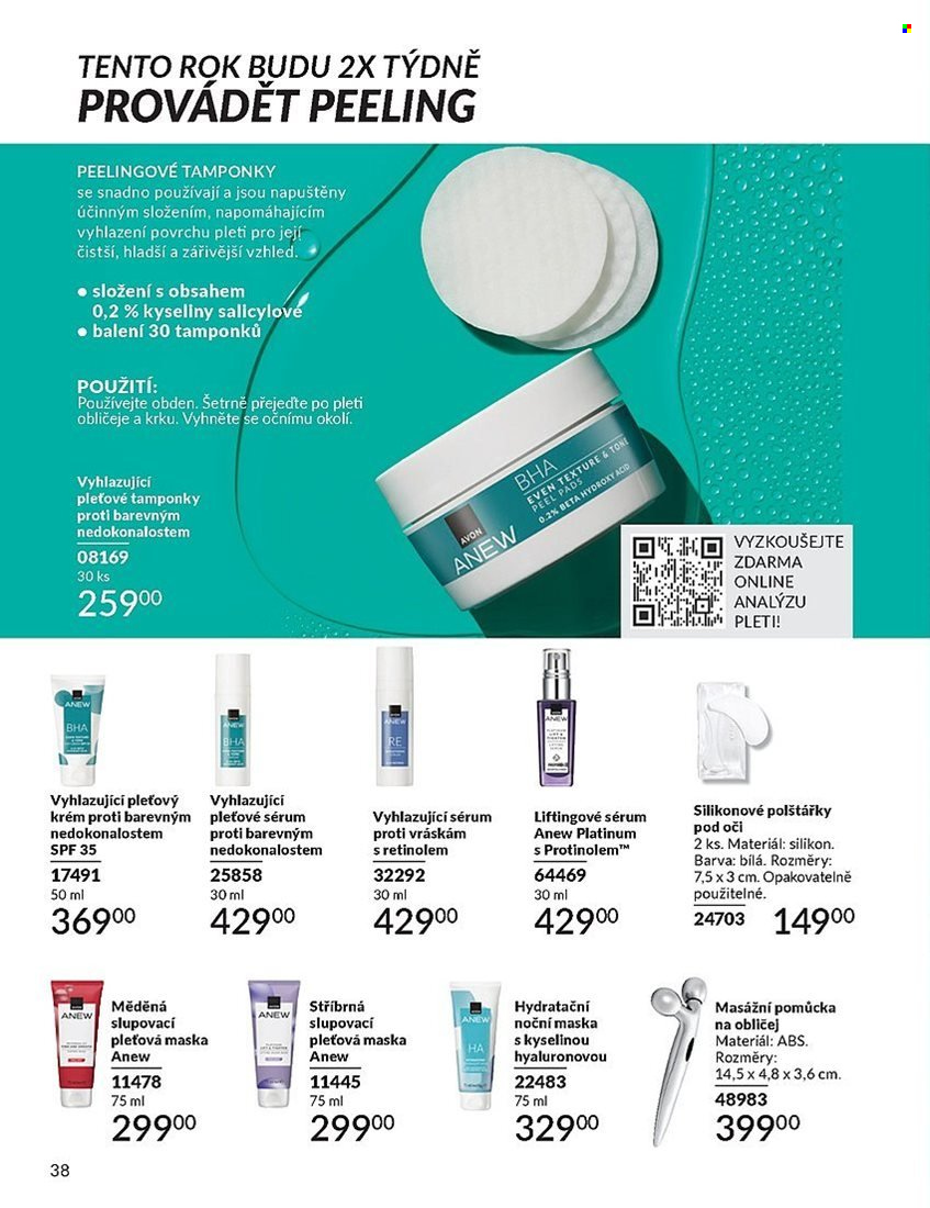 Leták AVON - 1.1.2025 - 31.1.2025. Strana 38