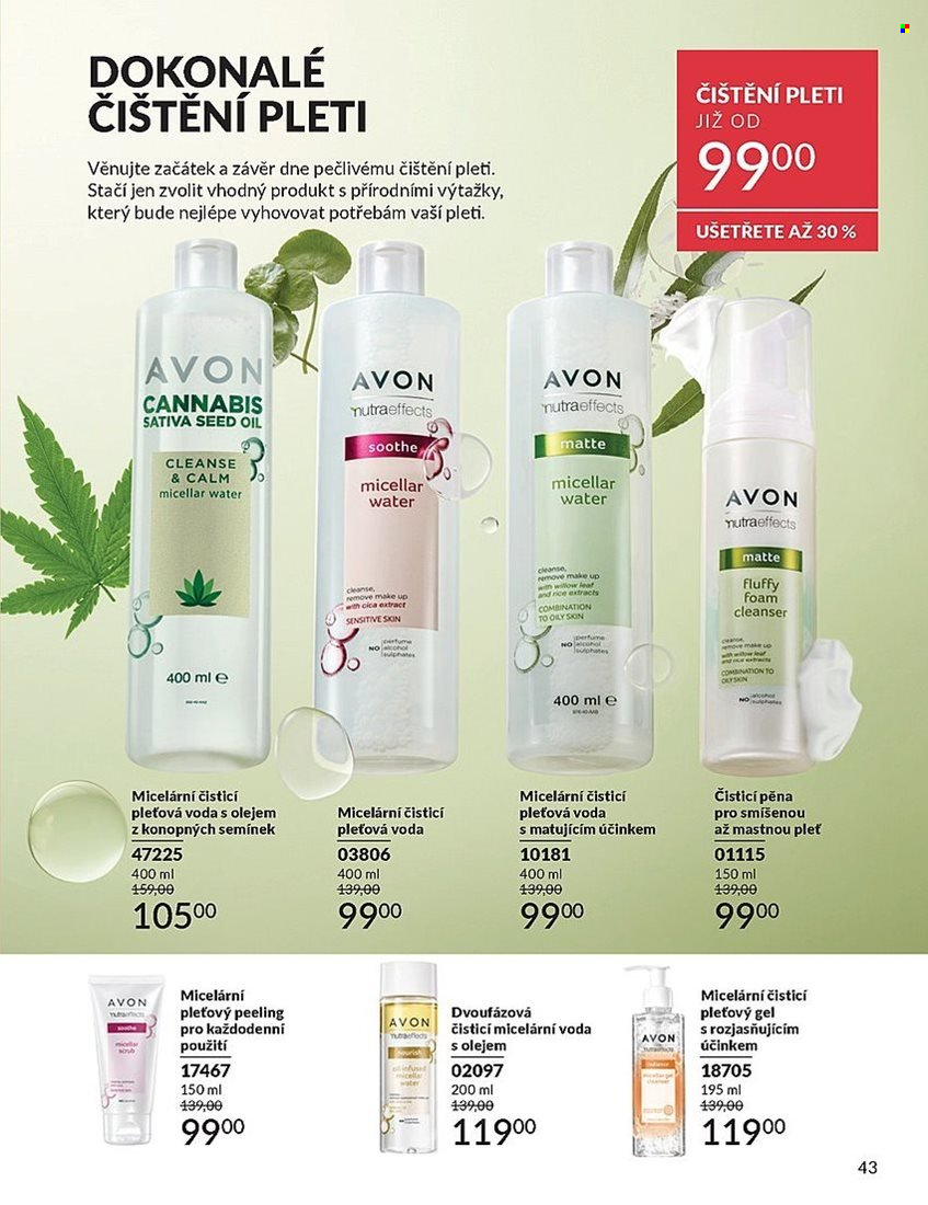 Leták AVON - 1.1.2025 - 31.1.2025. Strana 43