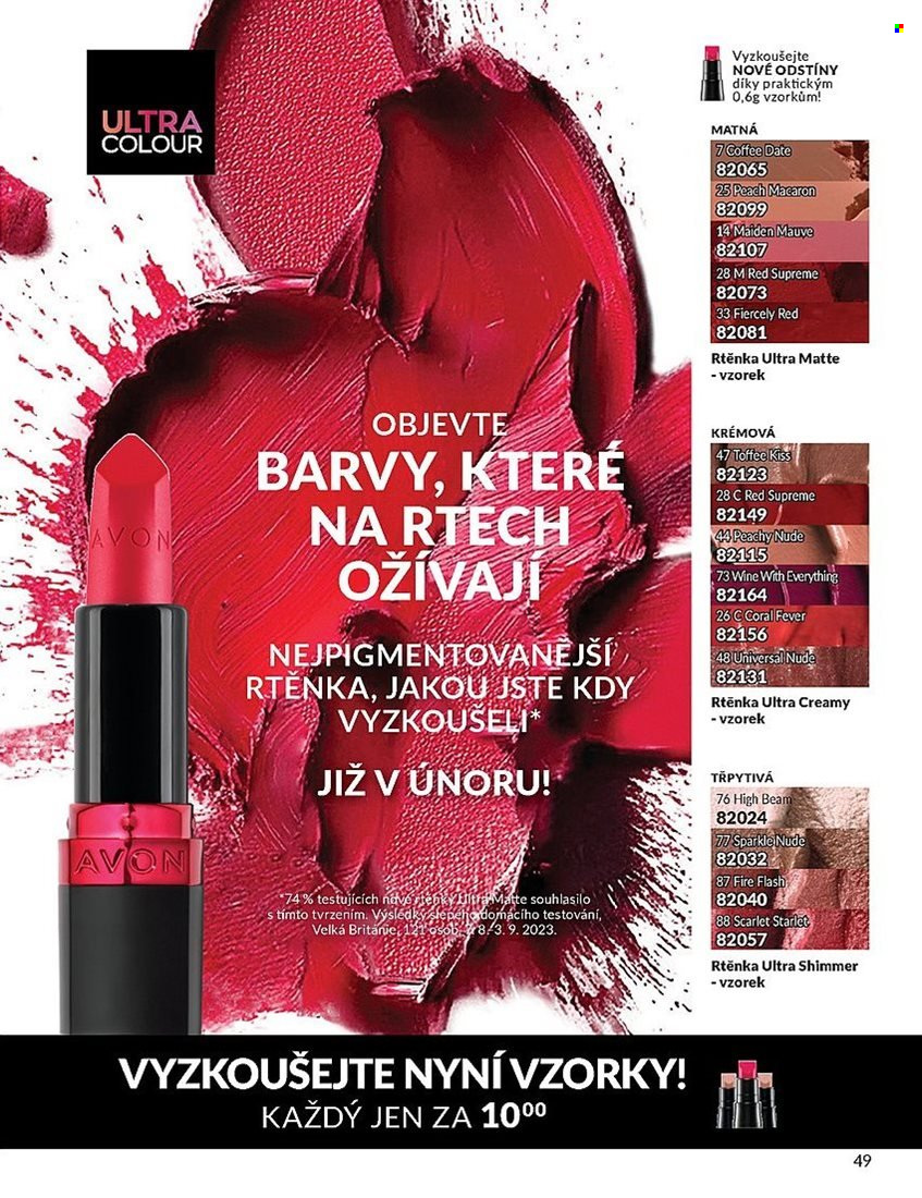 Leták AVON - 1.1.2025 - 31.1.2025. Strana 49
