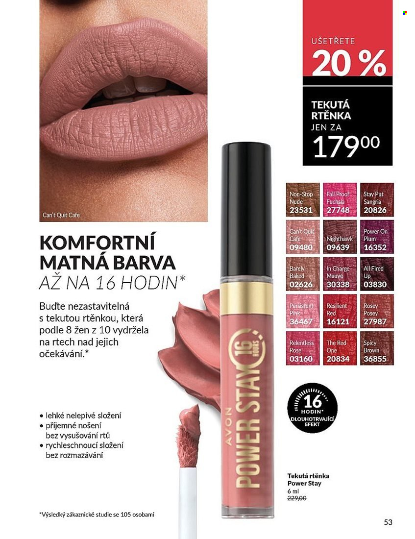 Leták AVON - 1.1.2025 - 31.1.2025. Strana 53
