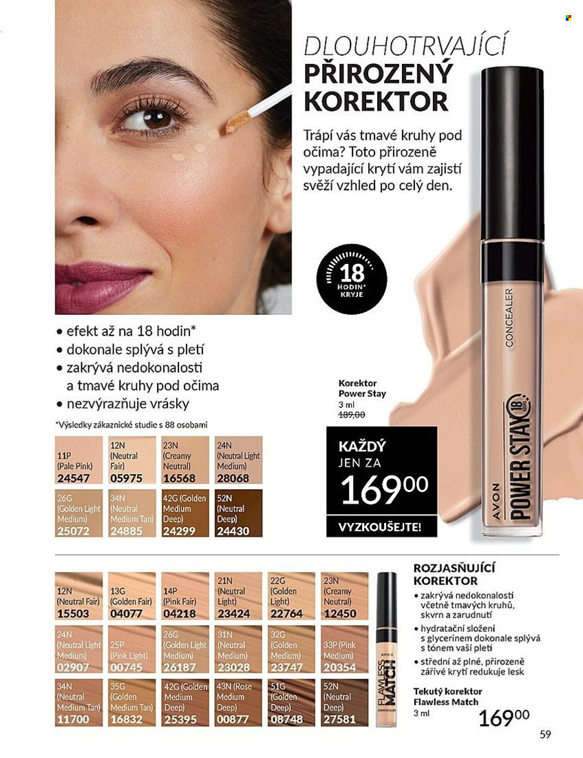 Leták AVON - 1.1.2025 - 31.1.2025. Strana 59