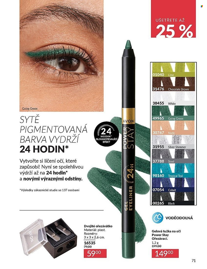 Leták AVON - 1.1.2025 - 31.1.2025. Strana 71