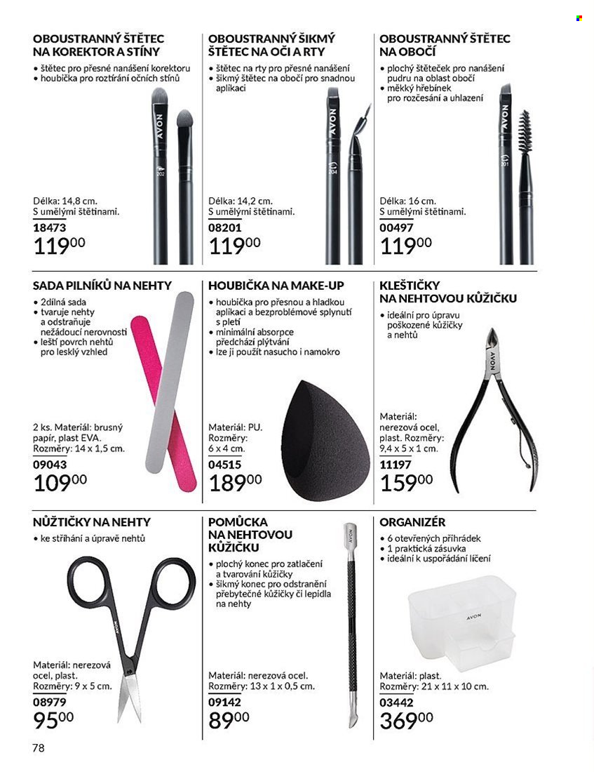 Leták AVON - 1.1.2025 - 31.1.2025. Strana 78