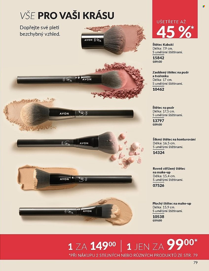 Leták AVON - 1.1.2025 - 31.1.2025. Strana 79