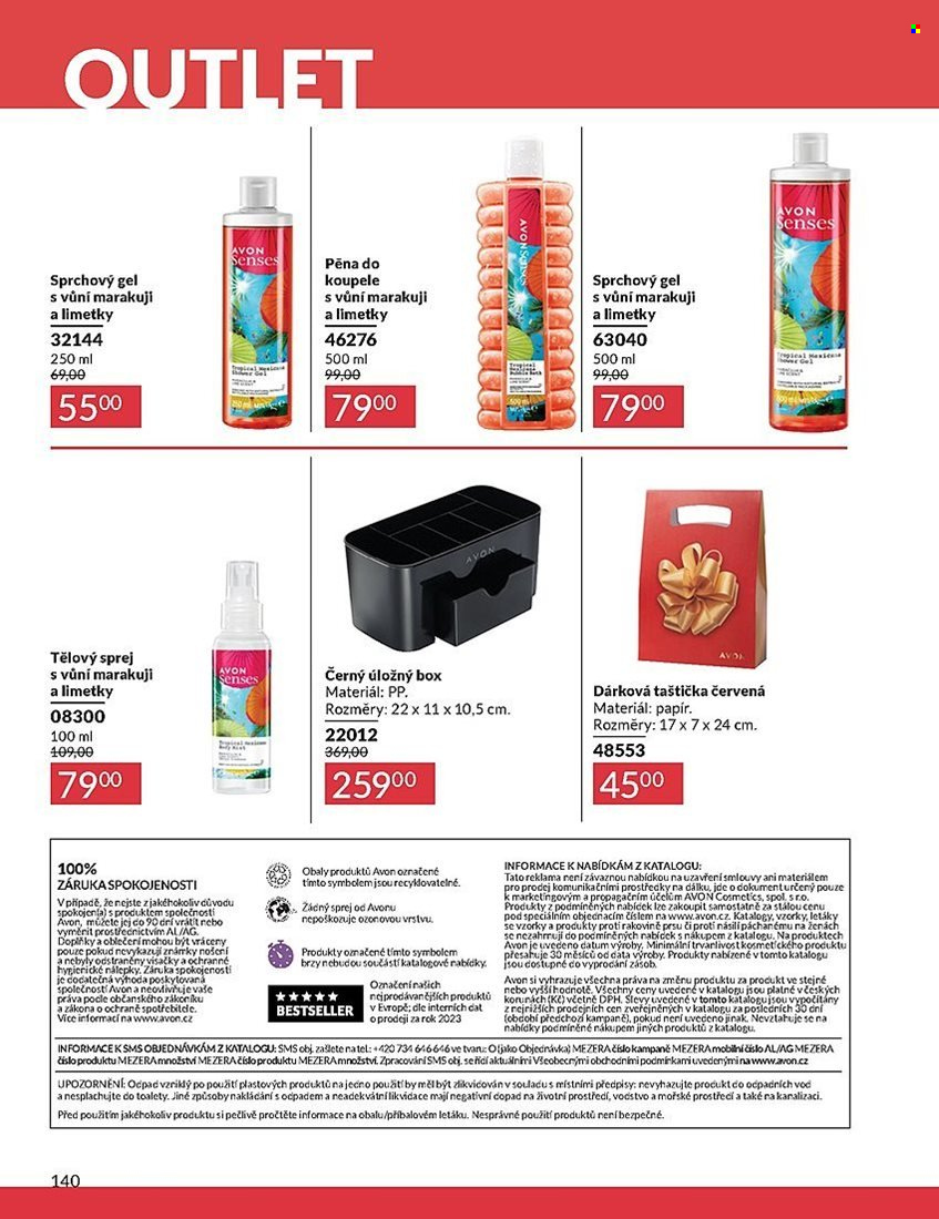 Leták AVON - 1.1.2025 - 31.1.2025. Strana 140