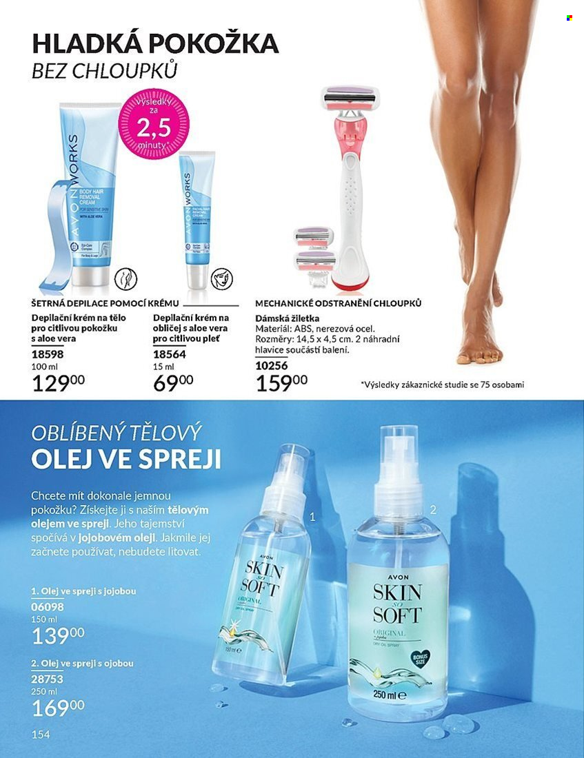 Leták AVON - 1.1.2025 - 31.1.2025. Strana 154
