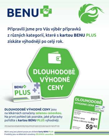 Leták BENU Lékárna - 1.1.2025 - 31.1.2025.