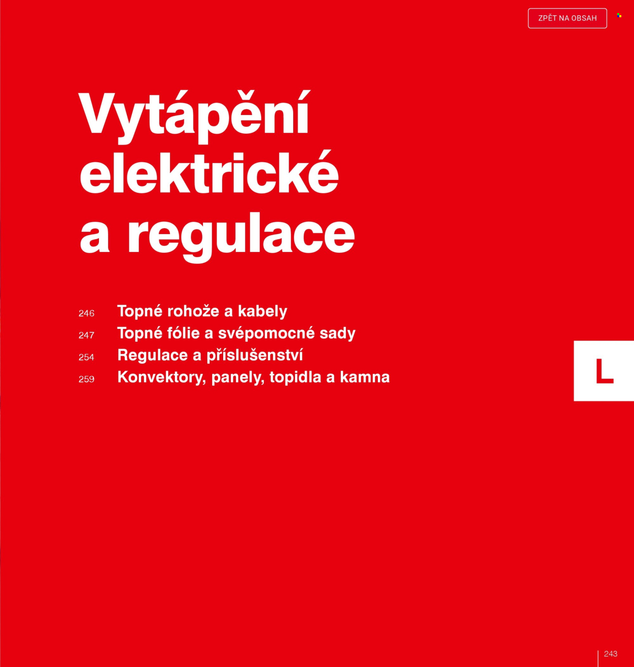 Leták DEK. Strana 245