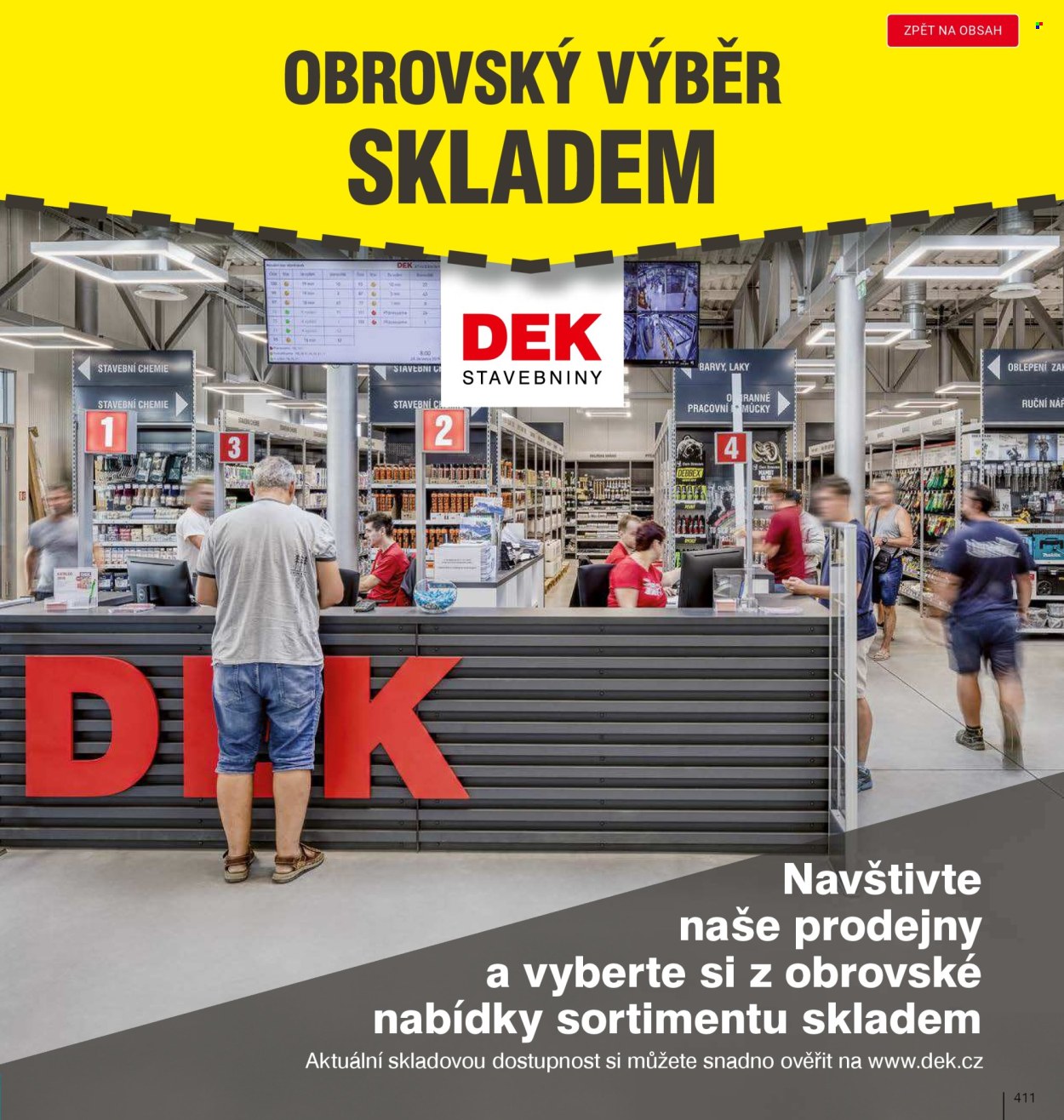 Leták DEK. Strana 413