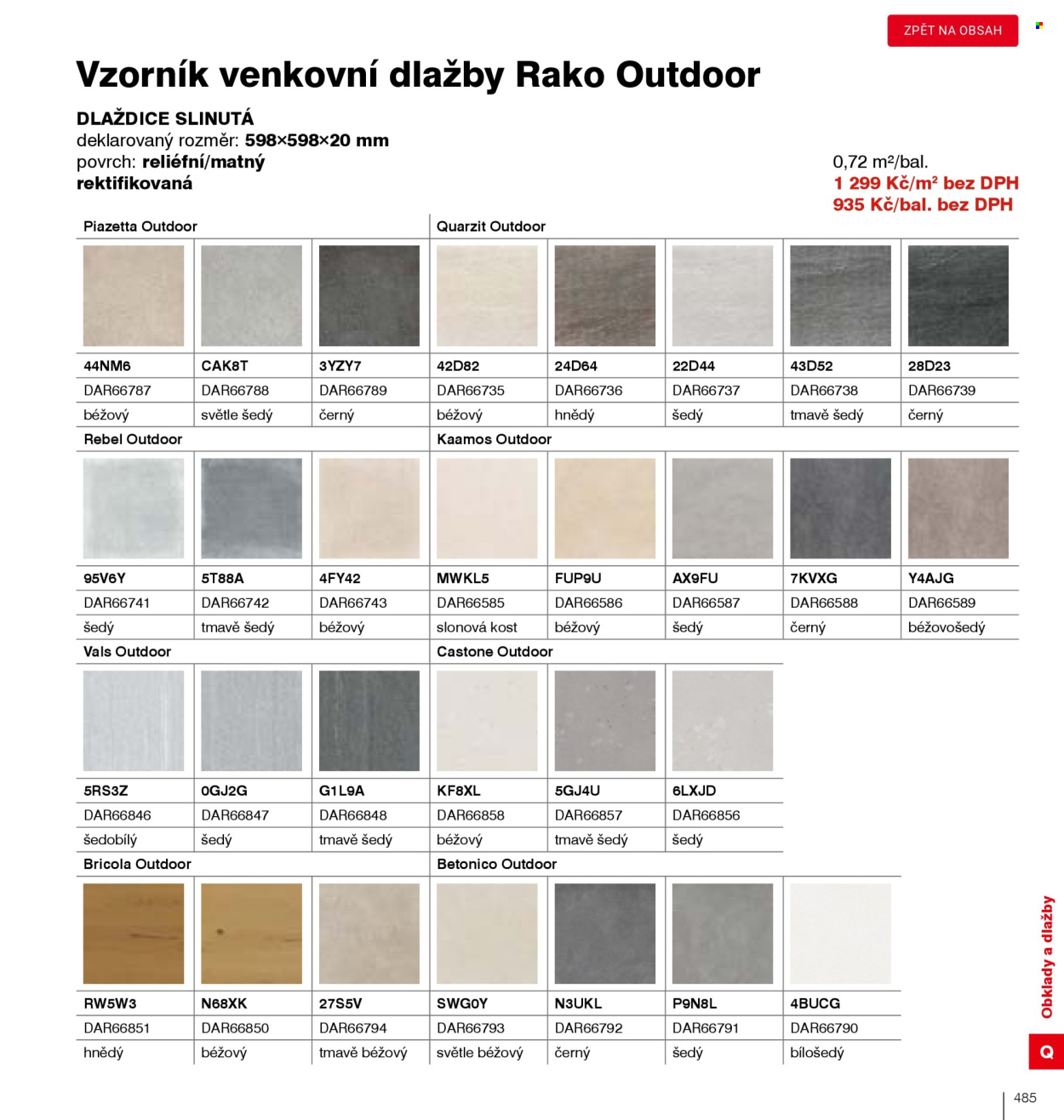 Leták DEK. Strana 487