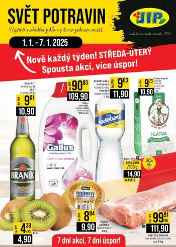 Leták JIP - 1.1.2025 - 7.1.2025.