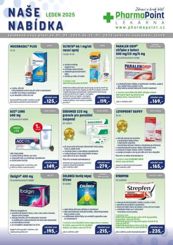 Leták PharmaPoint - 1.1.2025 - 31.1.2025.