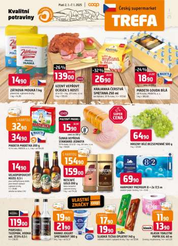 Leták TREFA coop - 2.1.2025 - 7.1.2025.