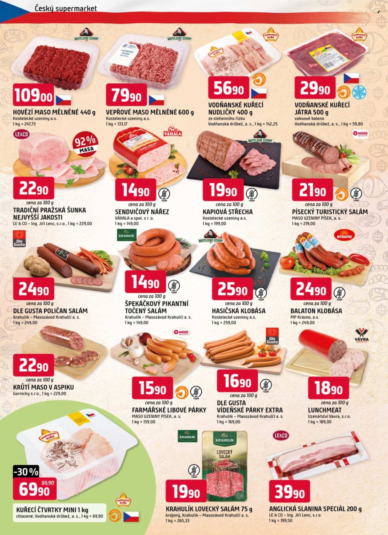 Leták TREFA coop - 2.1.2025 - 7.1.2025. Strana 2