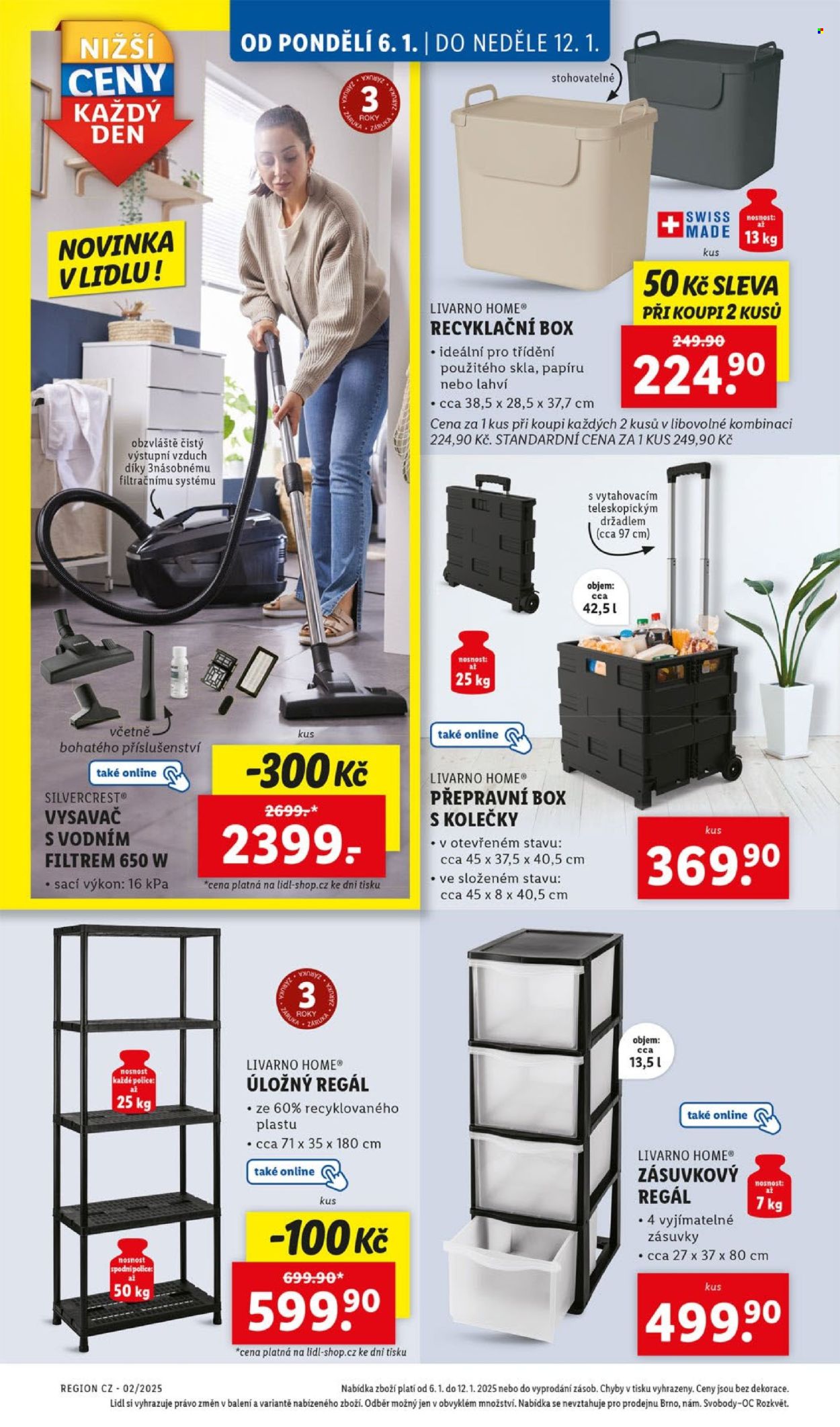 Leták Lidl - 6.1.2025 - 12.1.2025. Strana 36