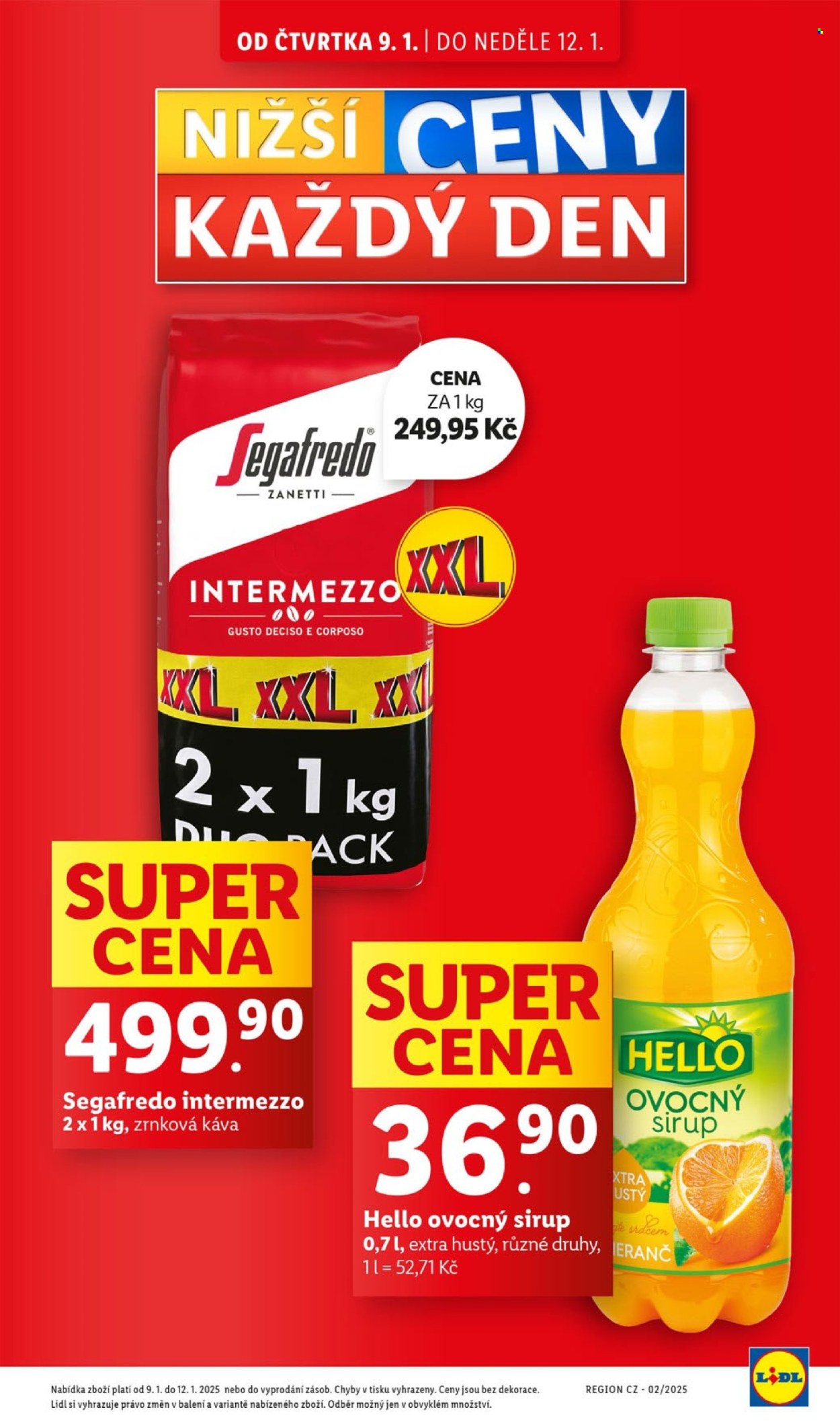 Leták Lidl - 9.1.2025 - 12.1.2025. Strana 7