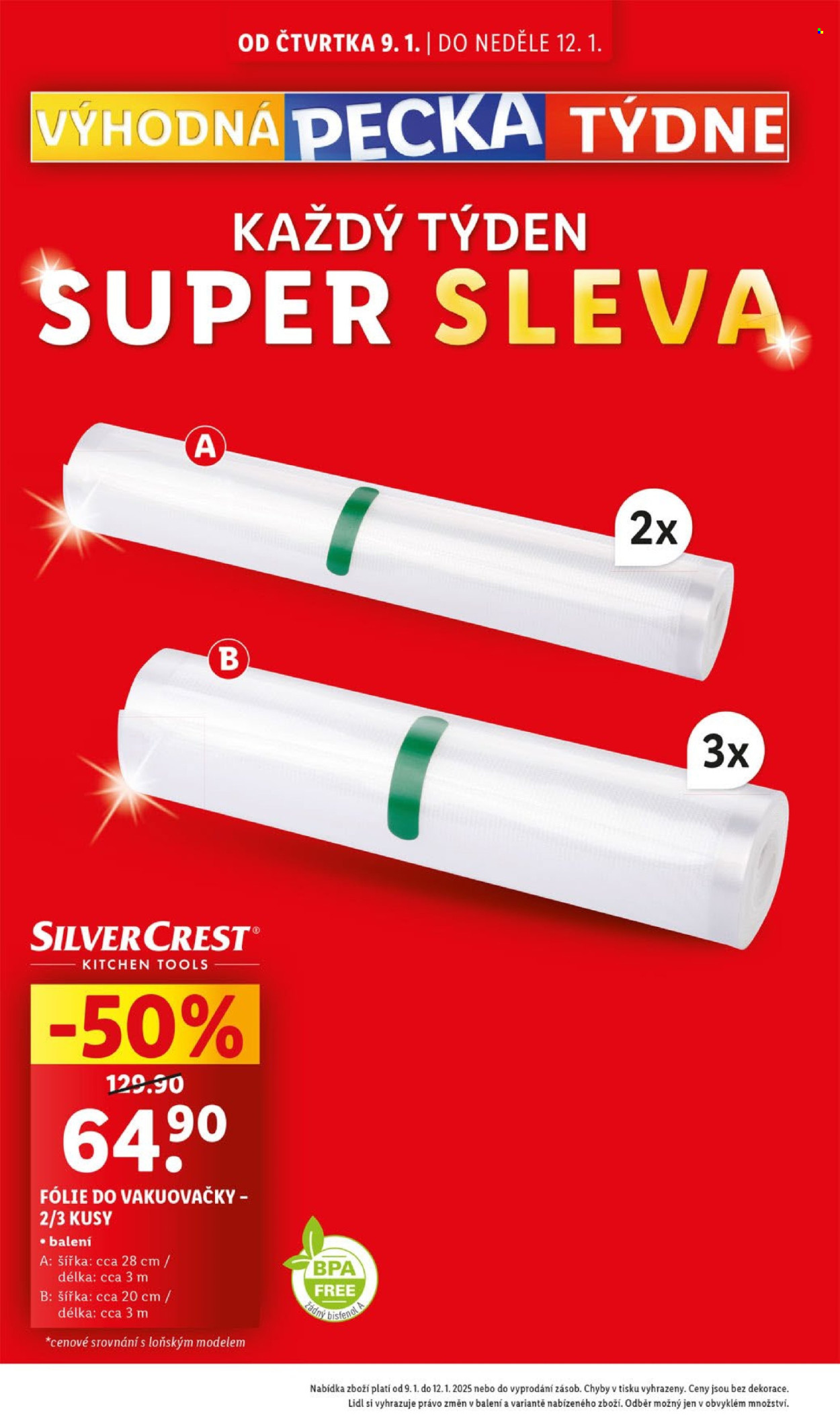 Leták Lidl - 9.1.2025 - 12.1.2025. Strana 10