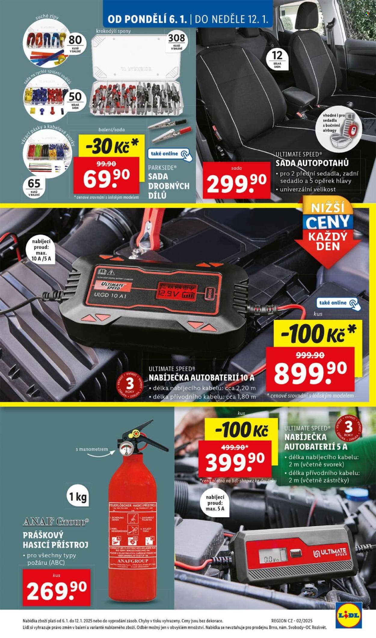Leták Lidl - 6.1.2025 - 12.1.2025. Strana 3