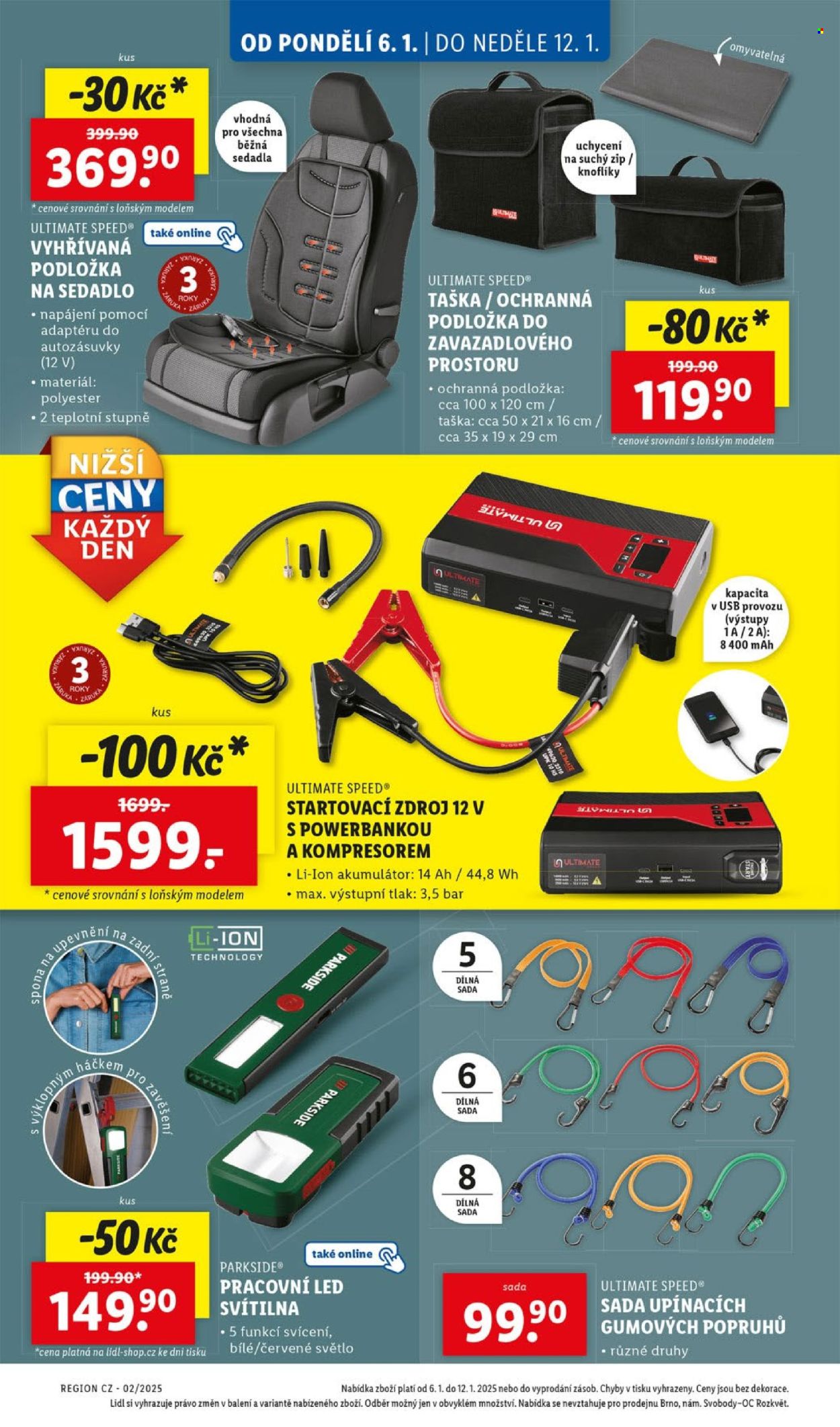 Leták Lidl - 6.1.2025 - 12.1.2025. Strana 4