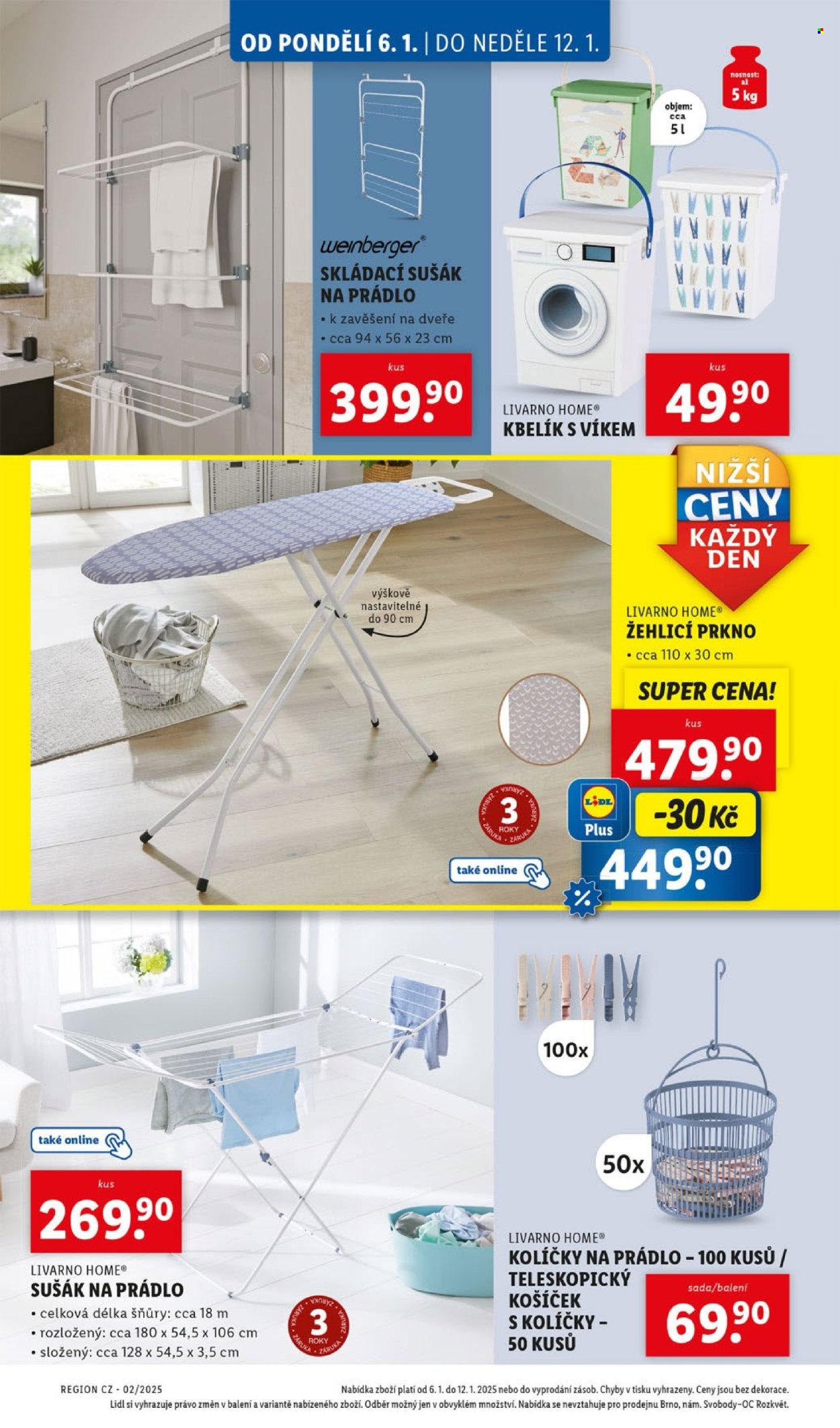 Leták Lidl - 6.1.2025 - 12.1.2025. Strana 6