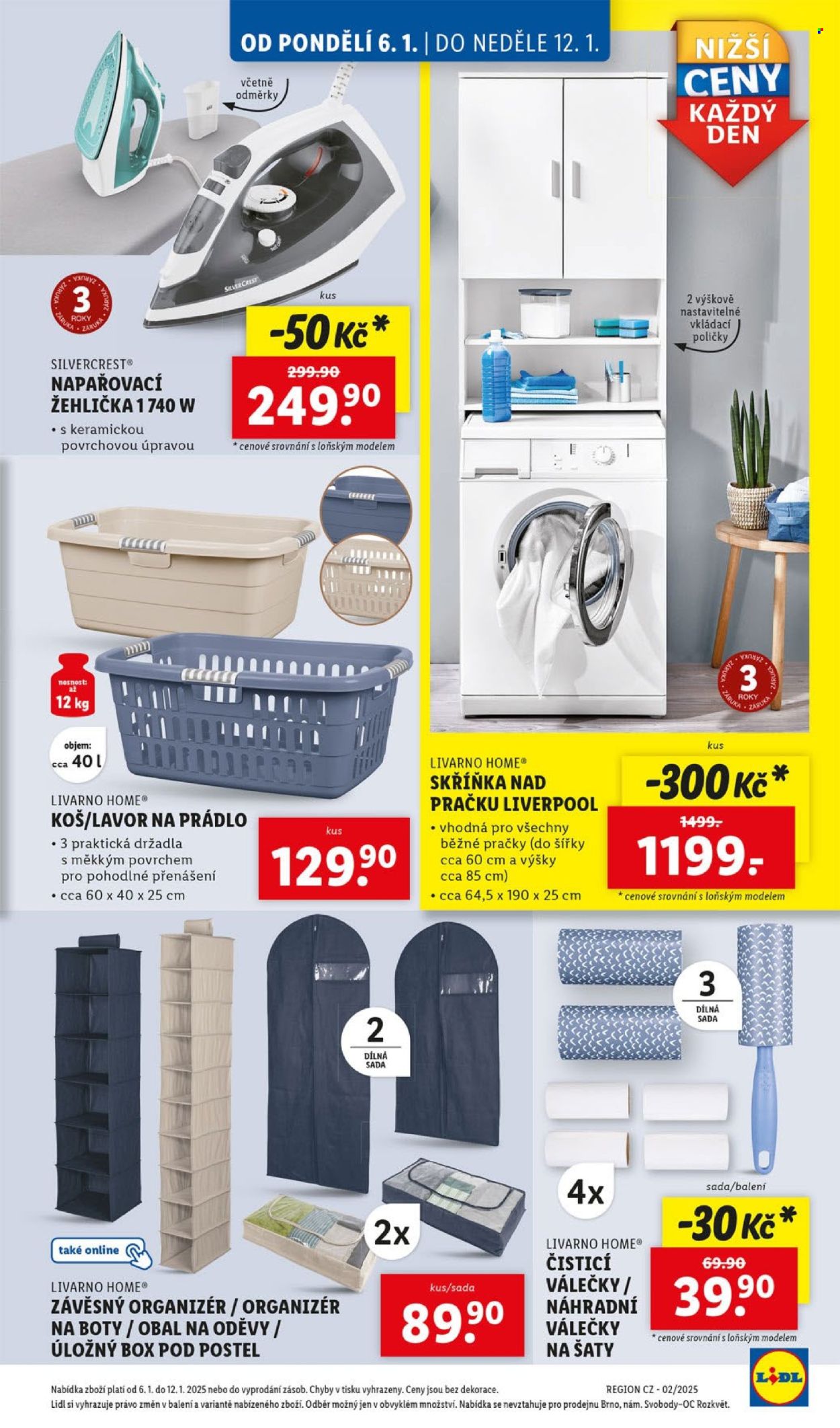 Leták Lidl - 6.1.2025 - 12.1.2025. Strana 7