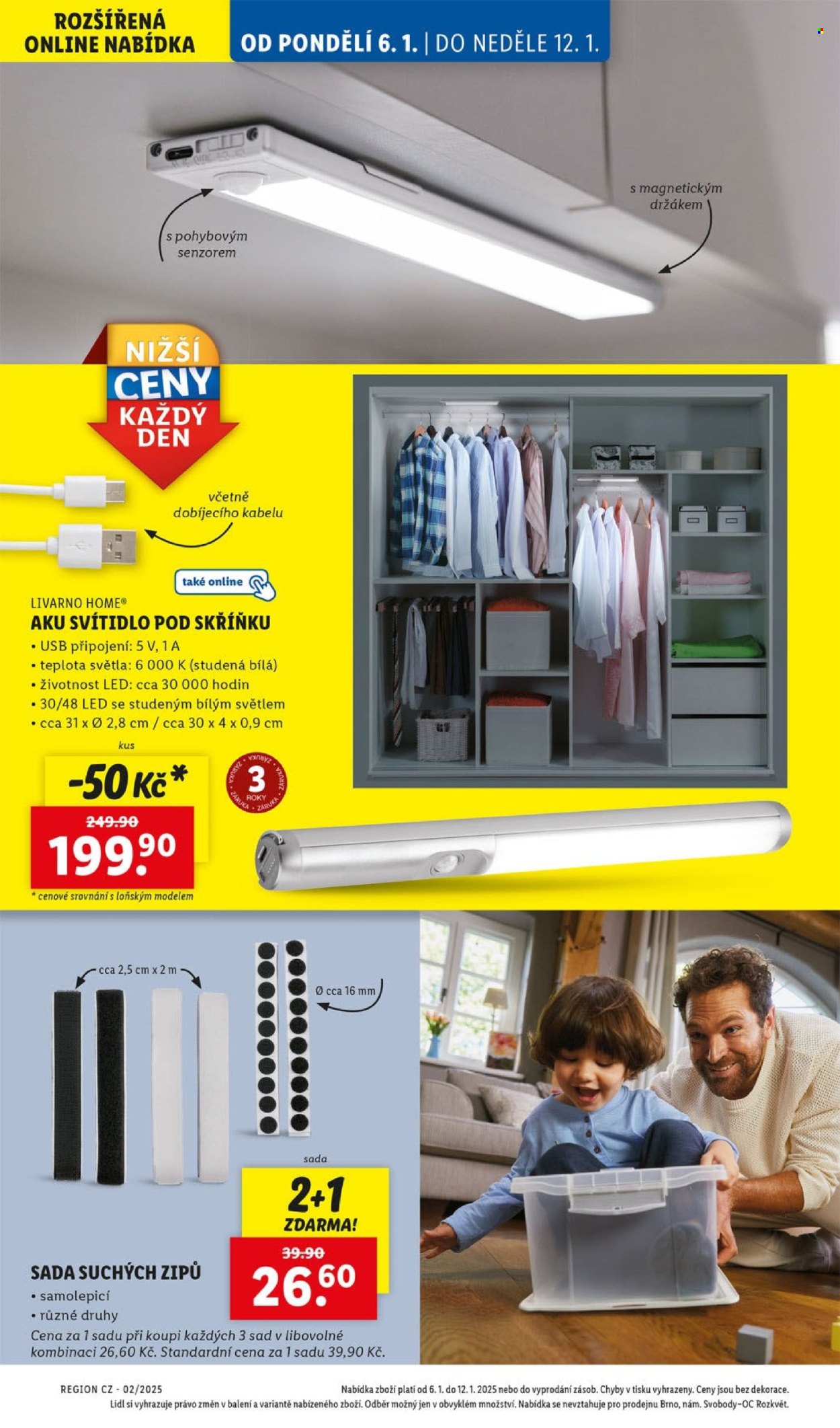 Leták Lidl - 6.1.2025 - 12.1.2025. Strana 9