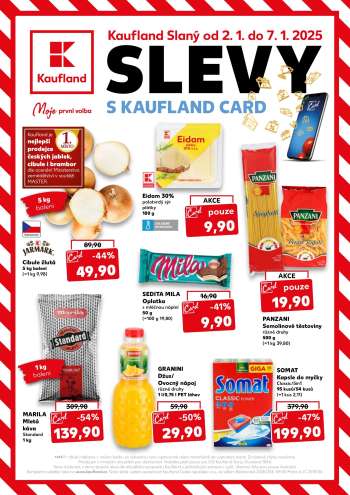 Leták Kaufland - 2.1.2025 - 7.1.2025.