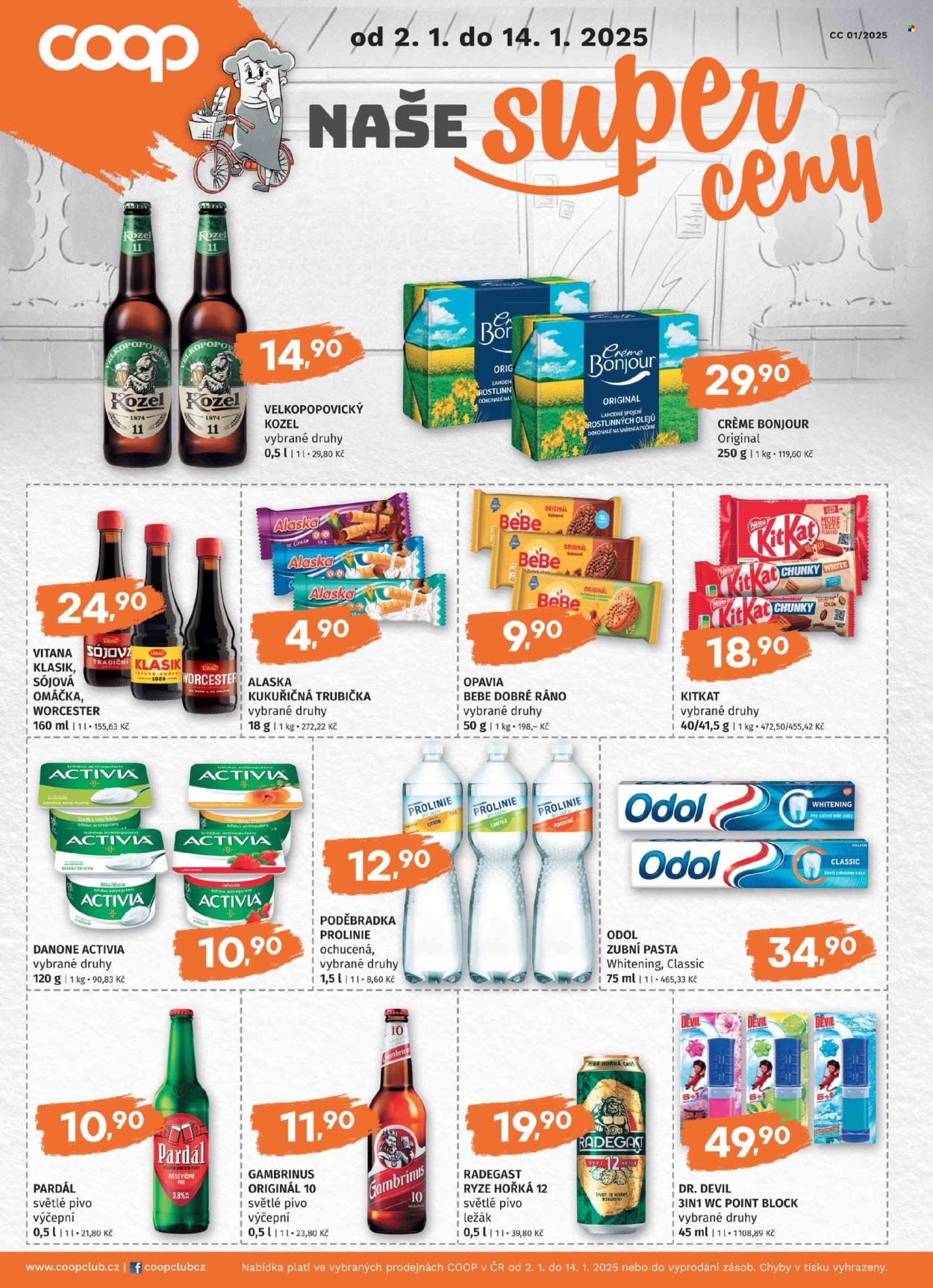 Leták coop TIP - 2.1.2025 - 14.1.2025. Strana 1