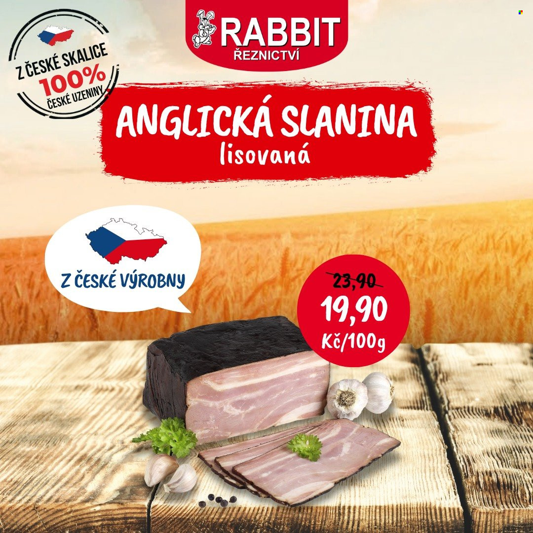 Leták RABBIT řeznictví - 2.1.2025 - 12.1.2025. Strana 4