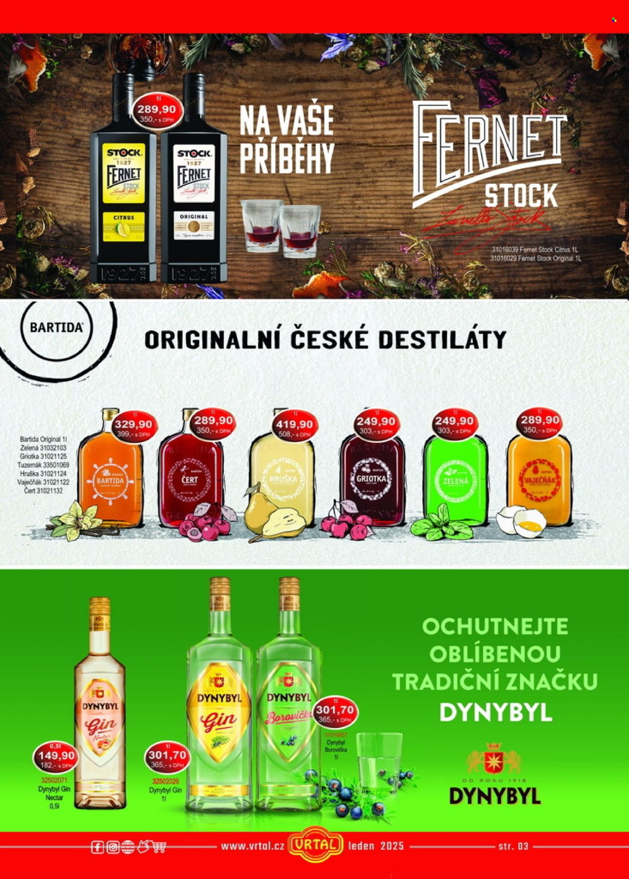 Leták Vrtal - 2.1.2025 - 31.1.2025. Strana 3