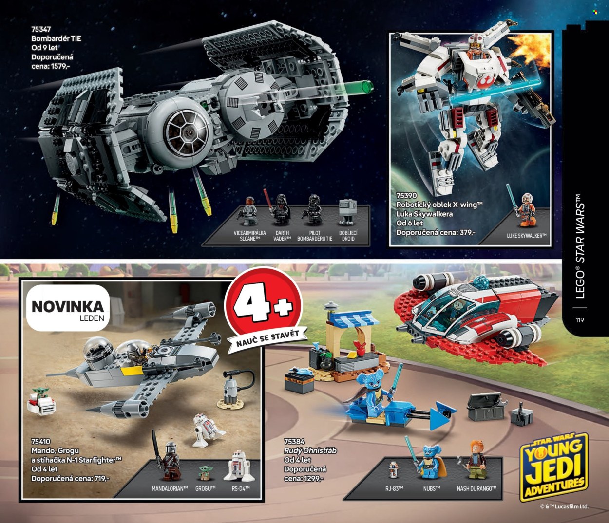 Leták LEGO - 1.1.2025 - 30.6.2025. Strana 121