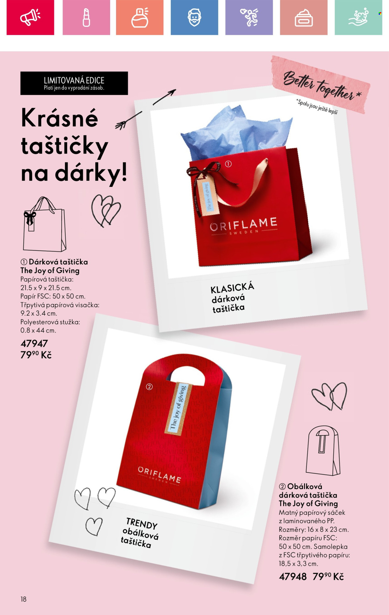 Leták ORIFLAME - 19.1.2025 - 8.2.2025. Strana 18