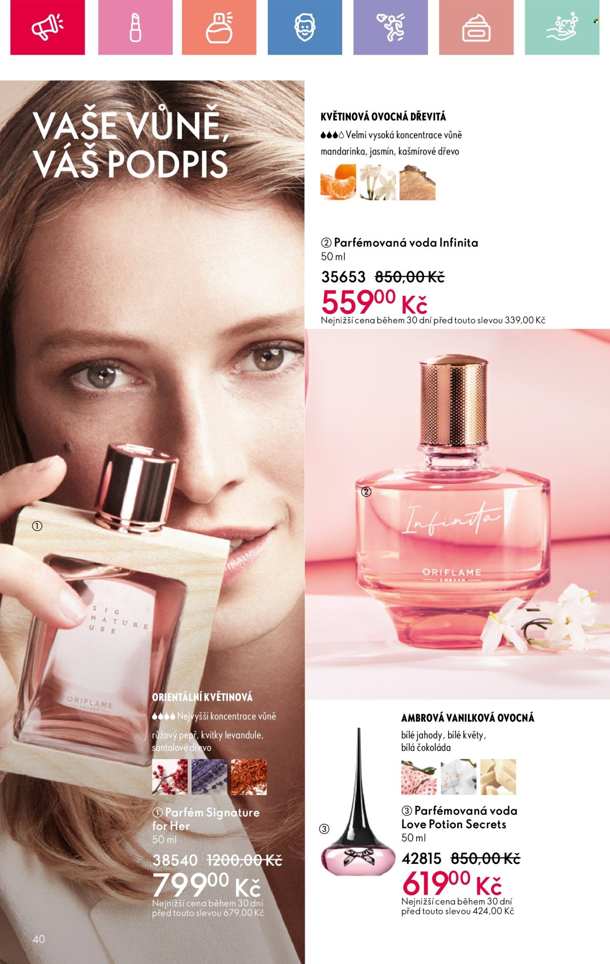 Leták ORIFLAME - 19.1.2025 - 8.2.2025. Strana 40