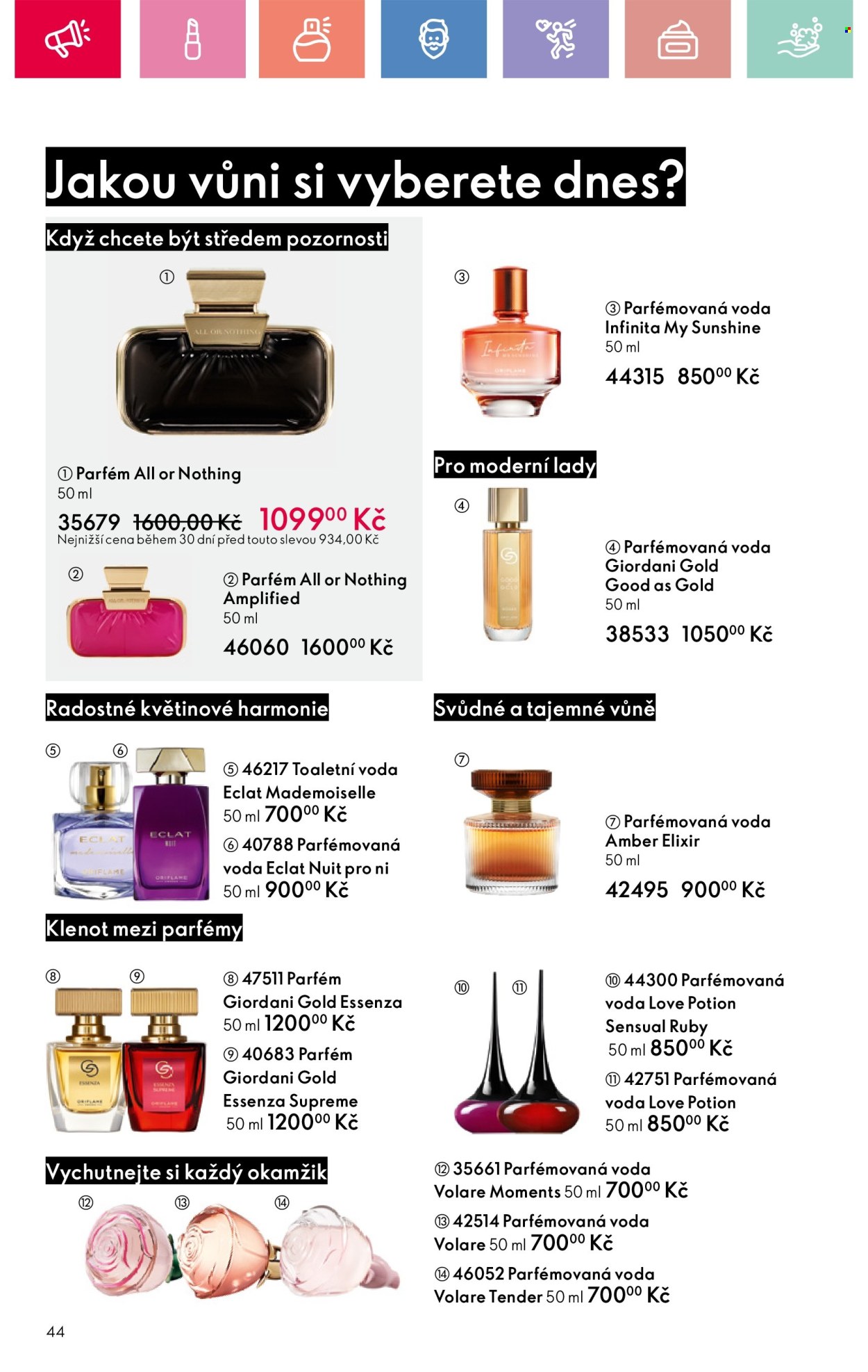 Leták ORIFLAME - 19.1.2025 - 8.2.2025. Strana 44