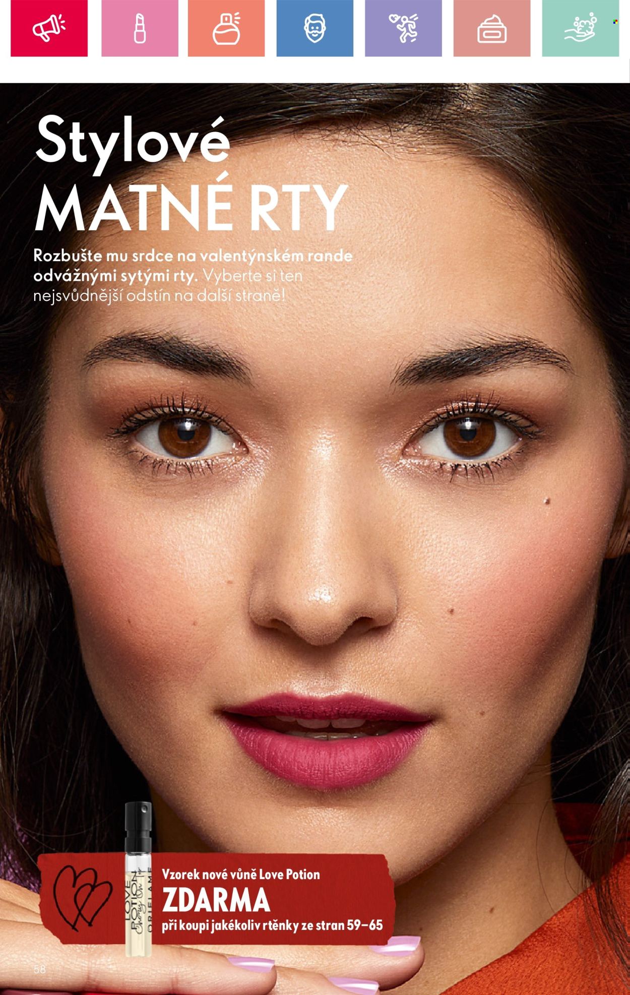 Leták ORIFLAME - 19.1.2025 - 8.2.2025. Strana 58