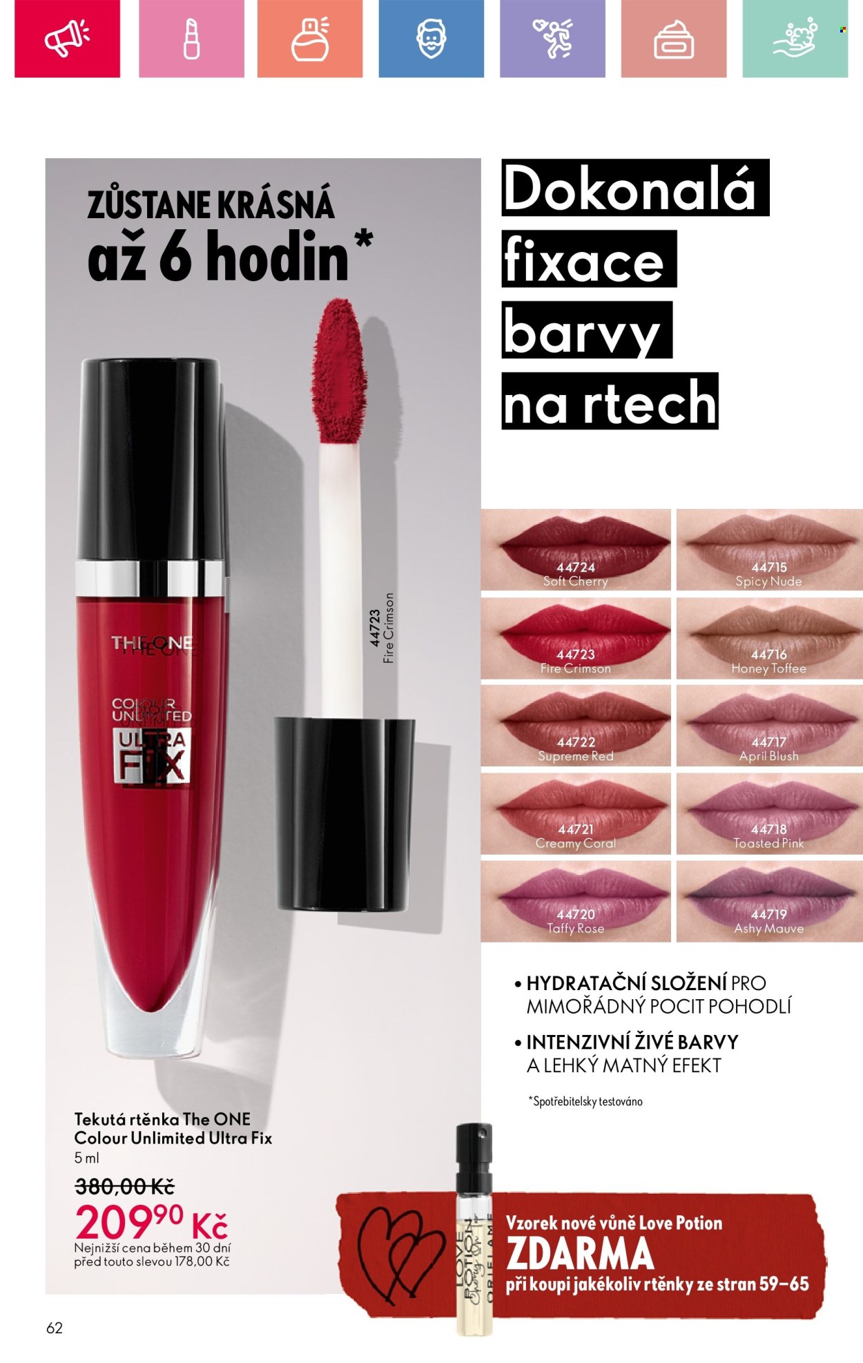 Leták ORIFLAME - 19.1.2025 - 8.2.2025. Strana 62