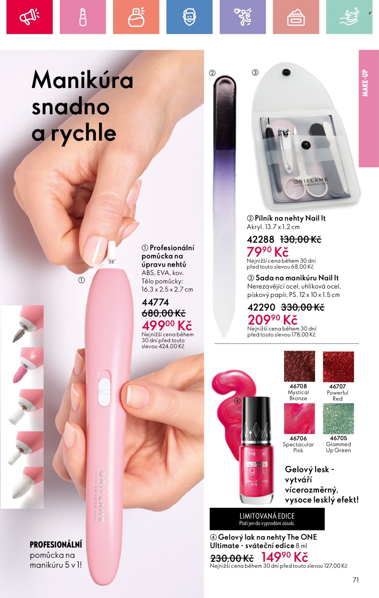 Leták ORIFLAME - 19.1.2025 - 8.2.2025. Strana 71