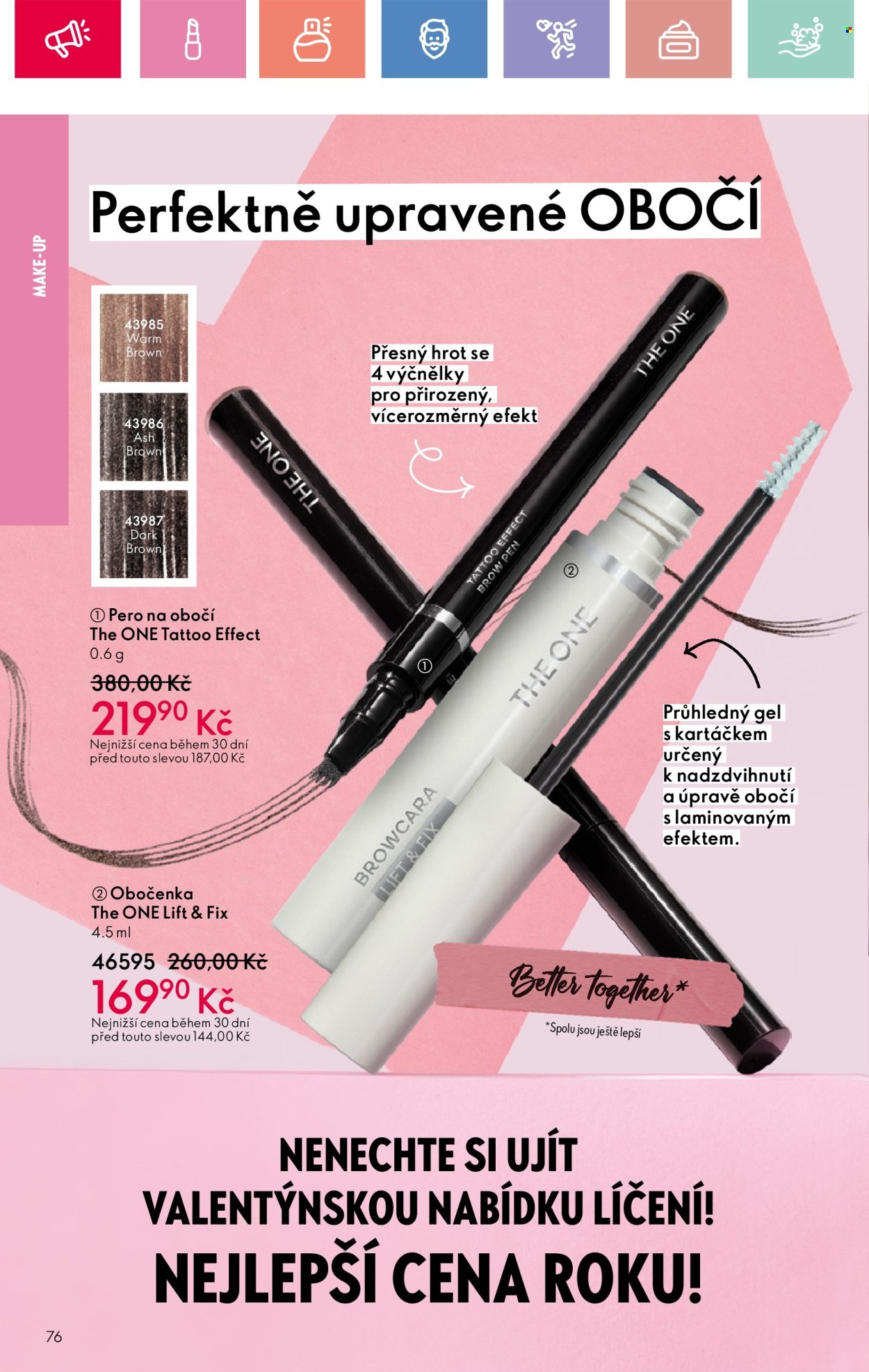 Leták ORIFLAME - 19.1.2025 - 8.2.2025. Strana 76