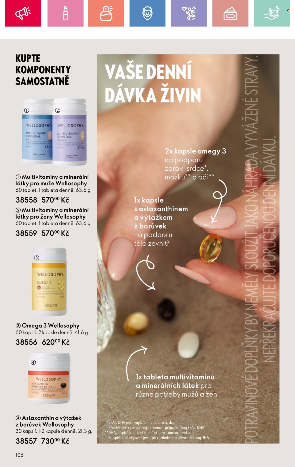 Leták ORIFLAME - 19.1.2025 - 8.2.2025. Strana 106